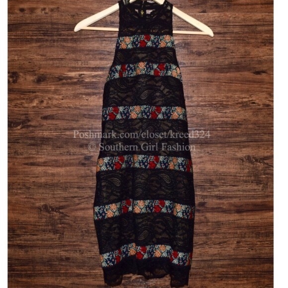 FREE PEOPLE Party Dress Intricate Long Draped Gown - Picture 5 of 8